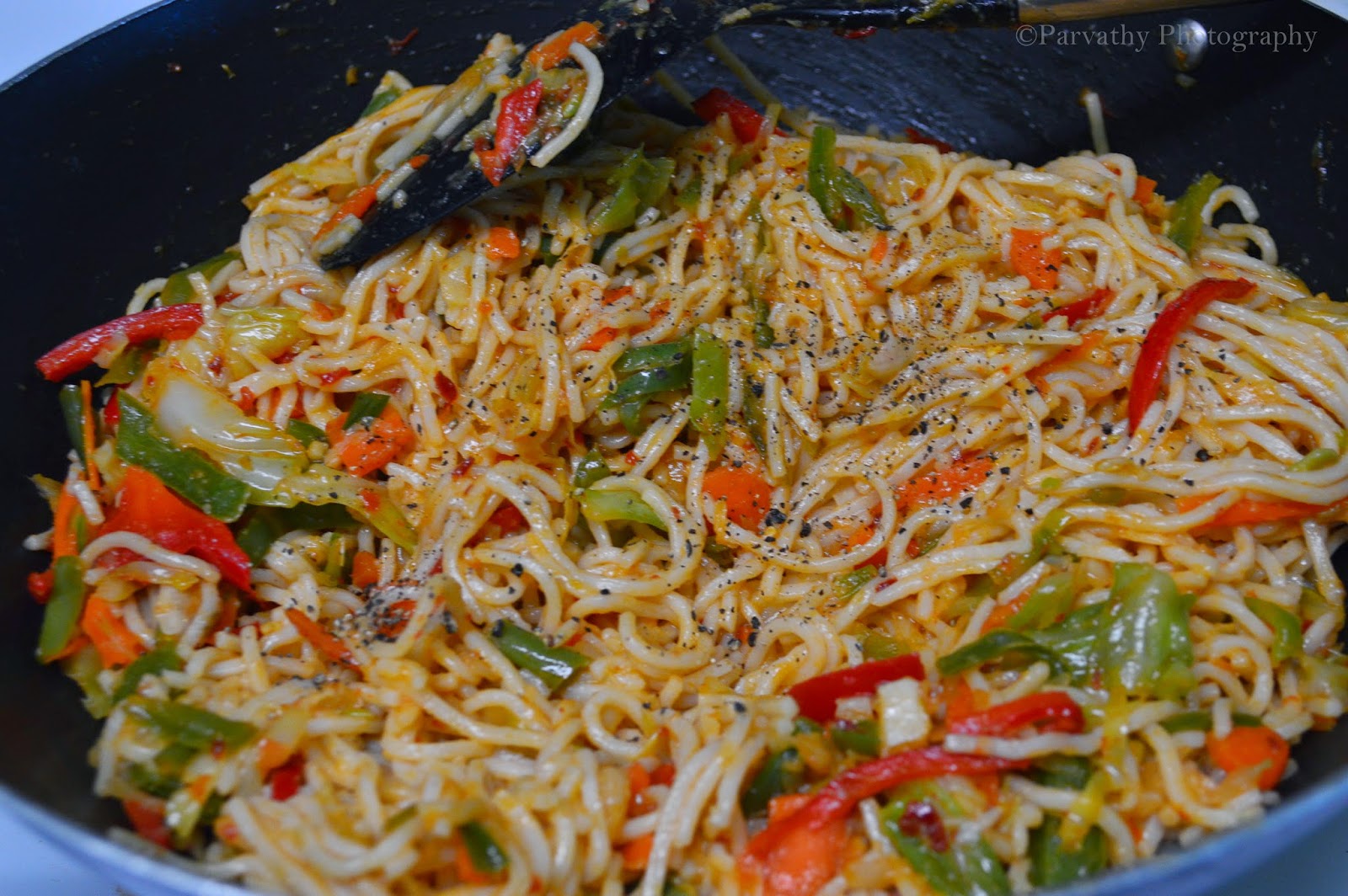 Paru's Kitchen RestaurantStyle Chinese Noodle Recipe IndoChinese