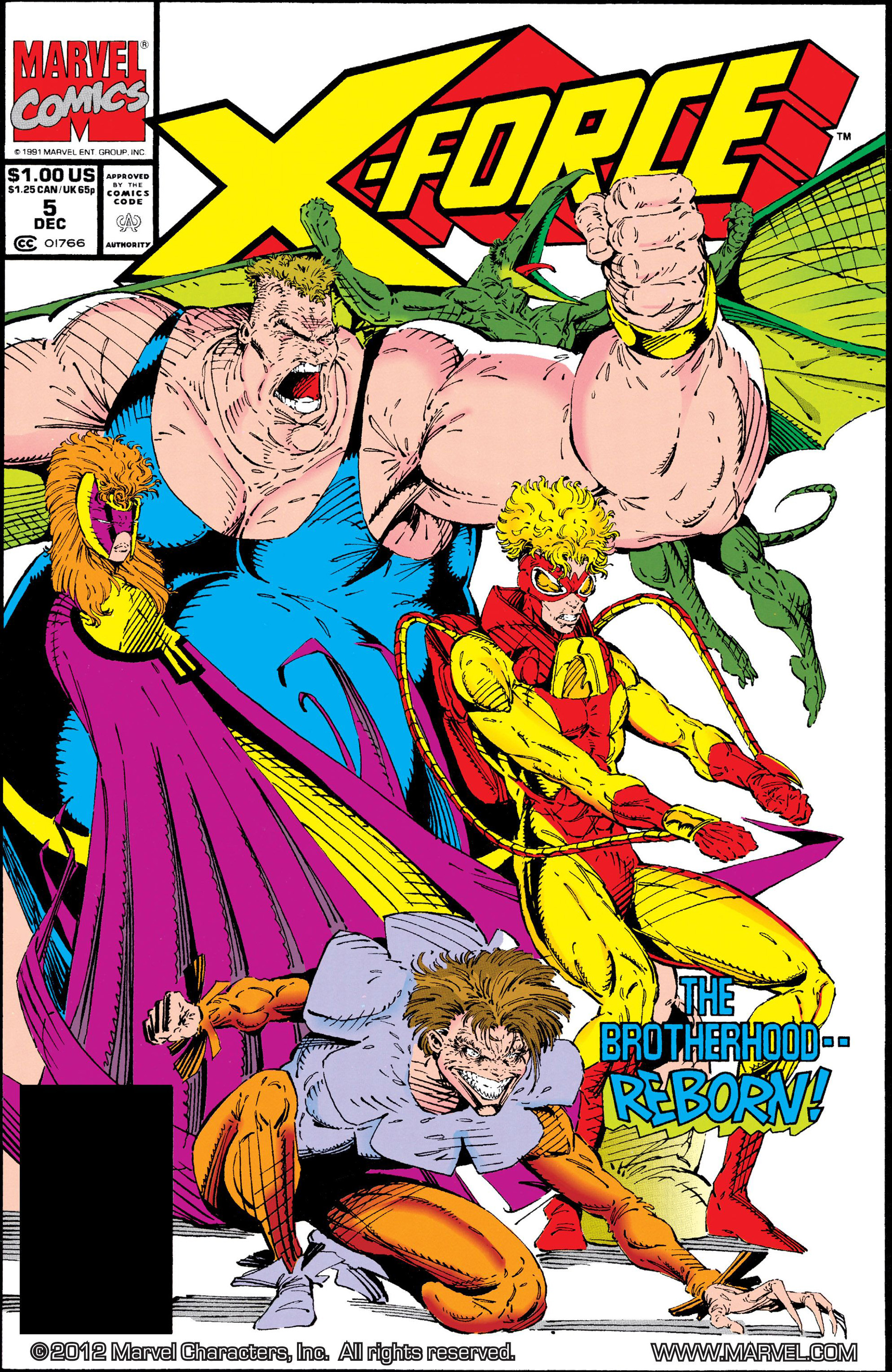Read online X-Force (1991) comic -  Issue #5 - 1
