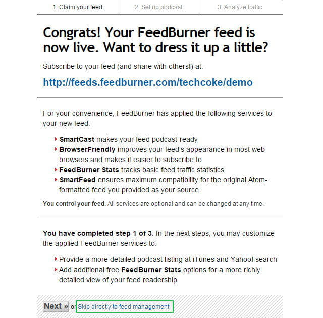 [密技] FeedBurner 將 RSS 作者前 noreply@blogger.com 改為自己的 Email 地址_104