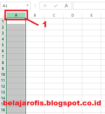 Cara Mudah Mengubah Ukuran Kolom Secara Massal Pada Microsoft Excel 2013