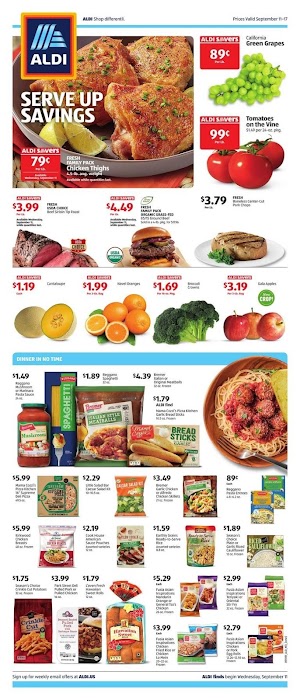 Aldi Weekly Ad 9/18/19 and Aldi Ad Preview 9/25/19