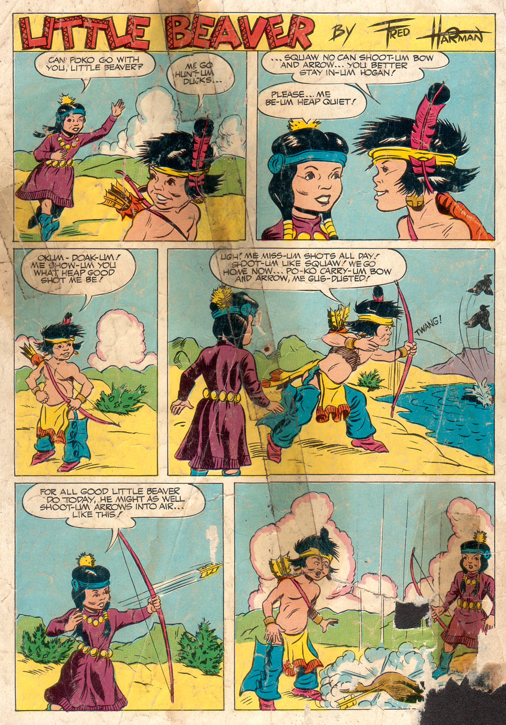 Read online Four Color Comics comic -  Issue #529 - 36