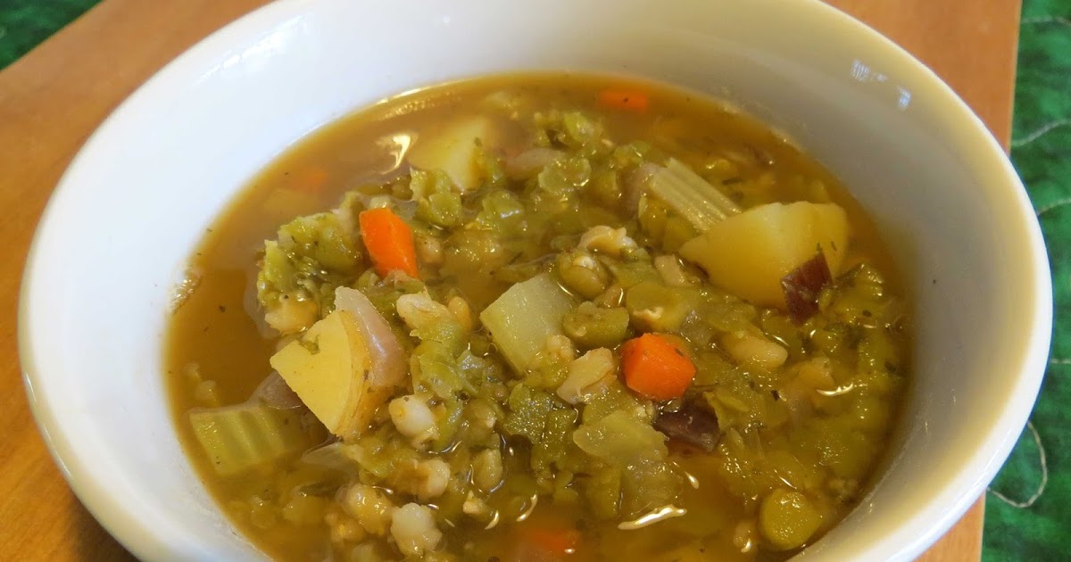 Positively PlantBased Split Pea Soup two ways