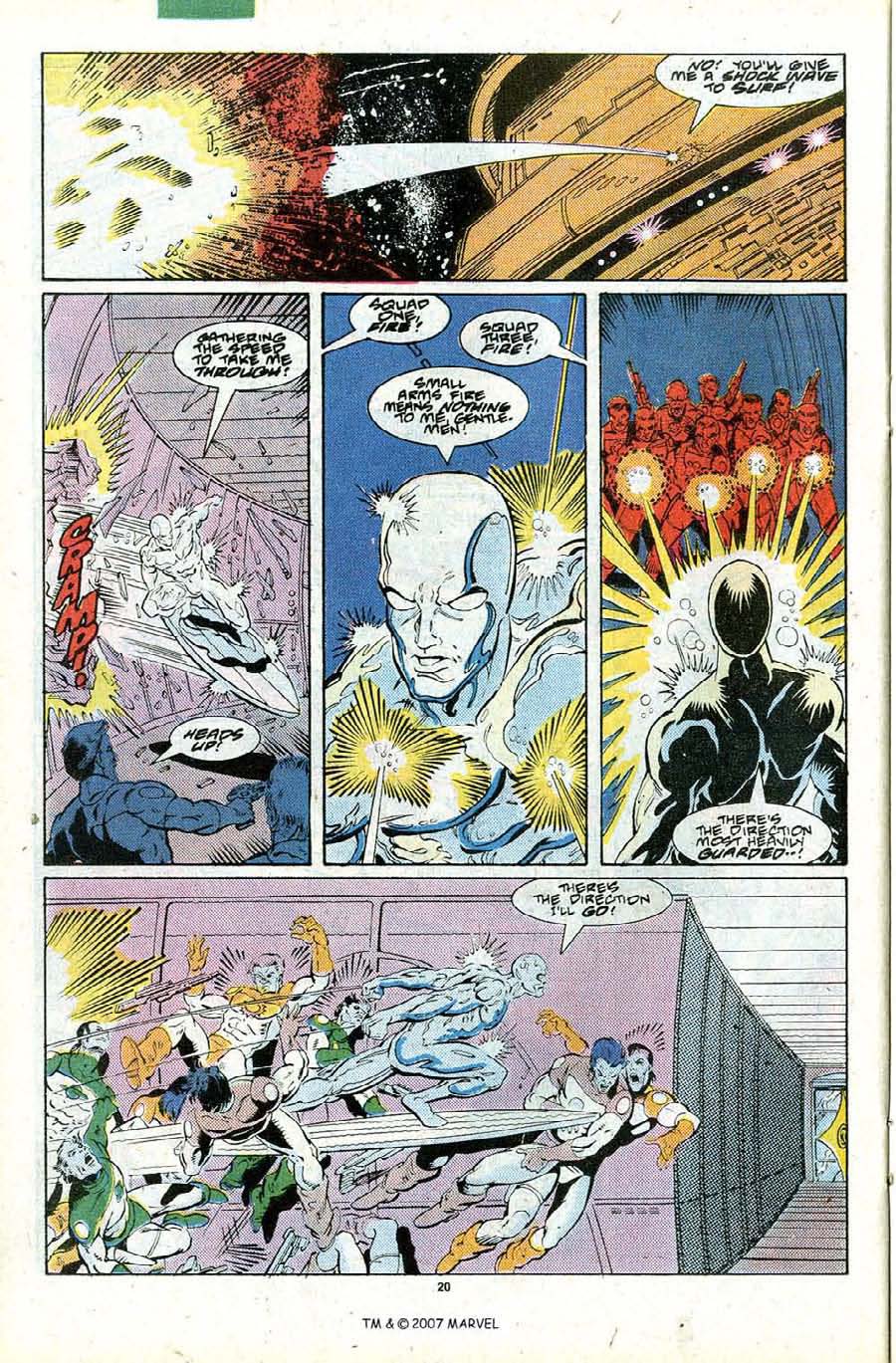 Read online Silver Surfer (1987) comic -  Issue #26 - 22