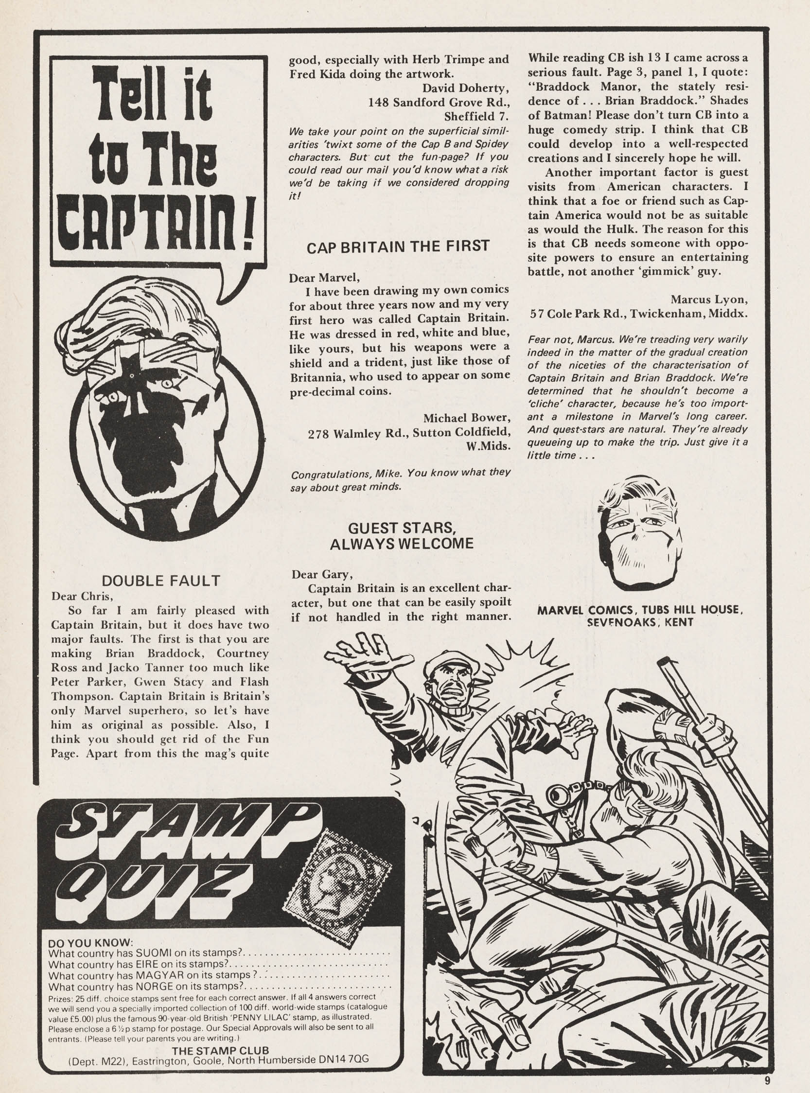 Read online Captain Britain (1976) comic -  Issue #23 - 9
