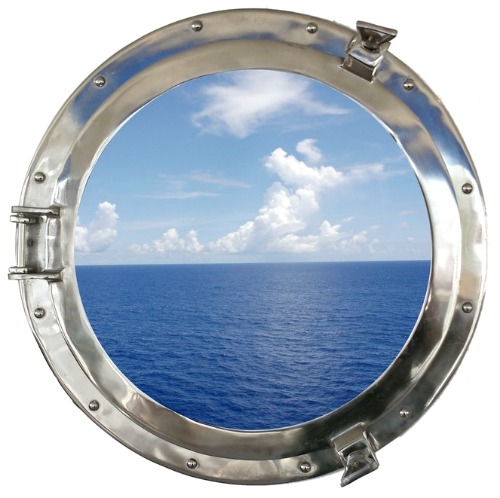 Porthole Window with Ocean View