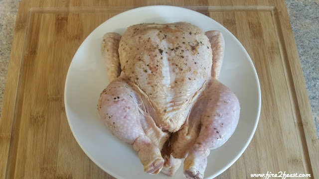 raw pre seasoned chicken