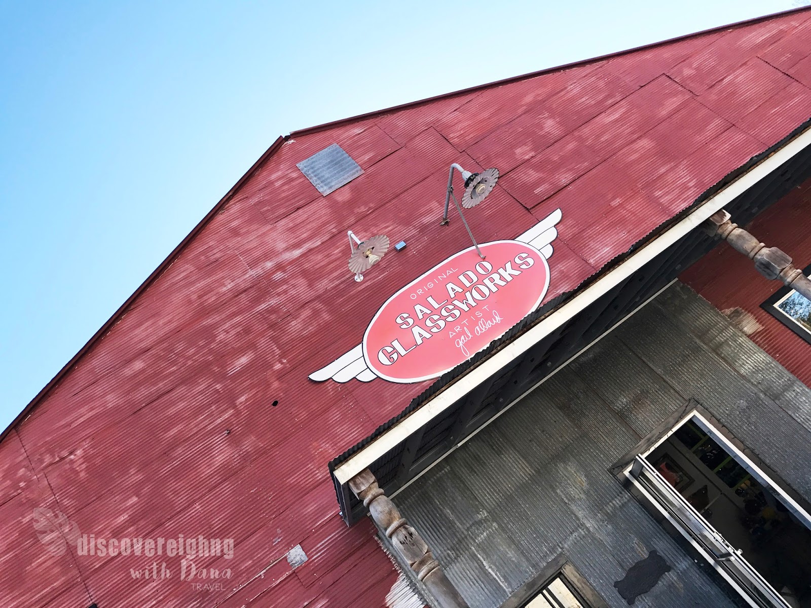 Discovereighng with Dana Glass Blowing in Salado, Texas