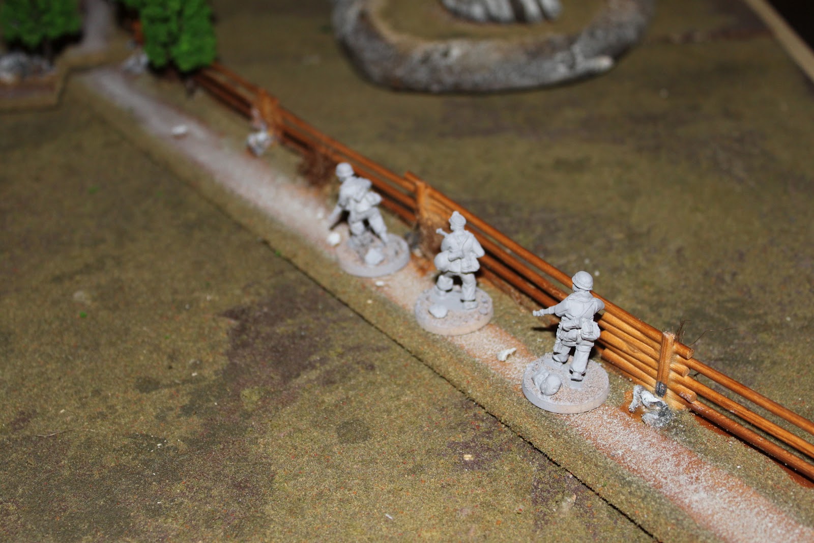 ¡Hasta el último cartucho!: Construyendo: Vallados y caminos