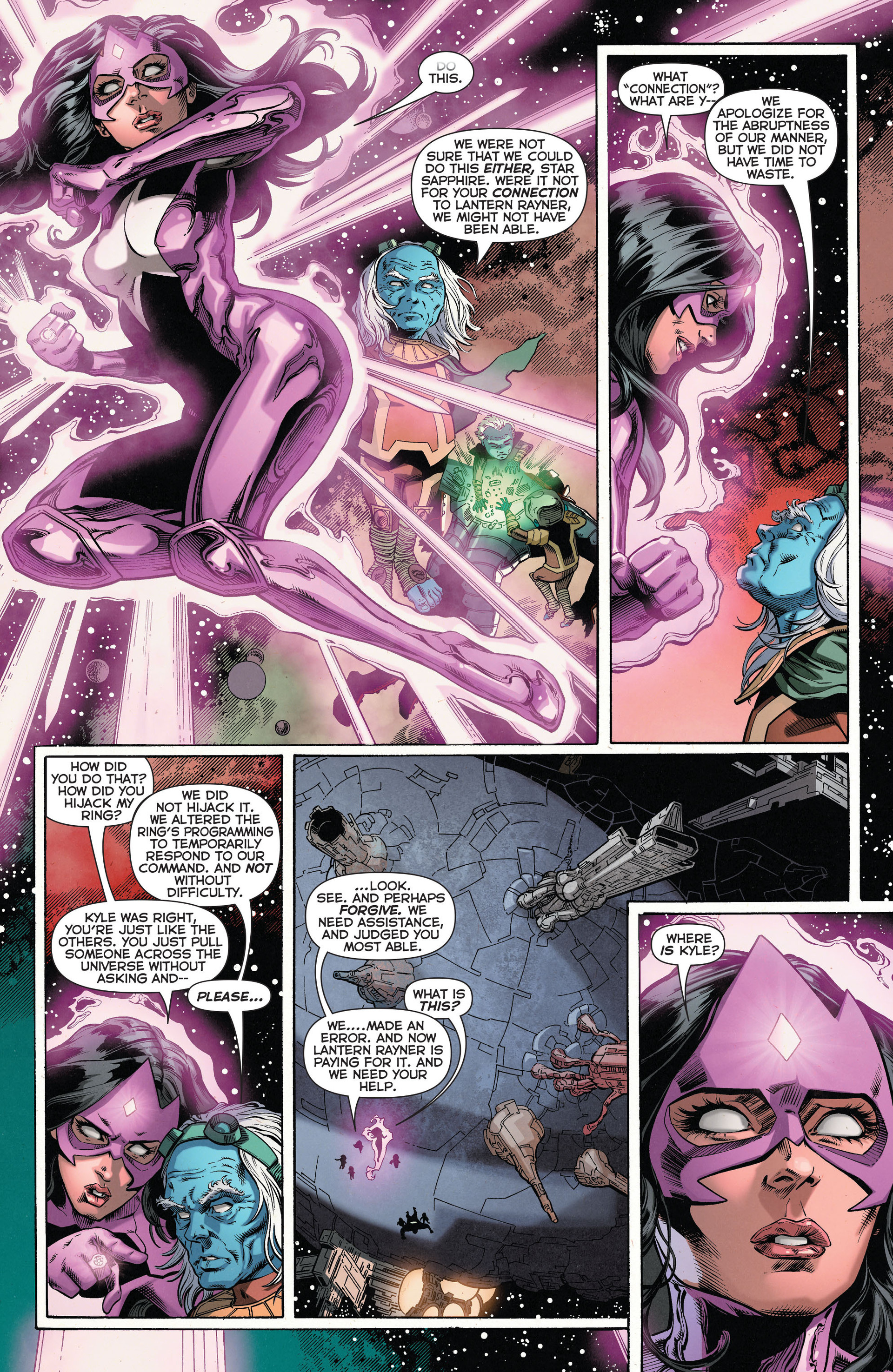 Read online Green Lantern: New Guardians comic -  Issue #22 - 11