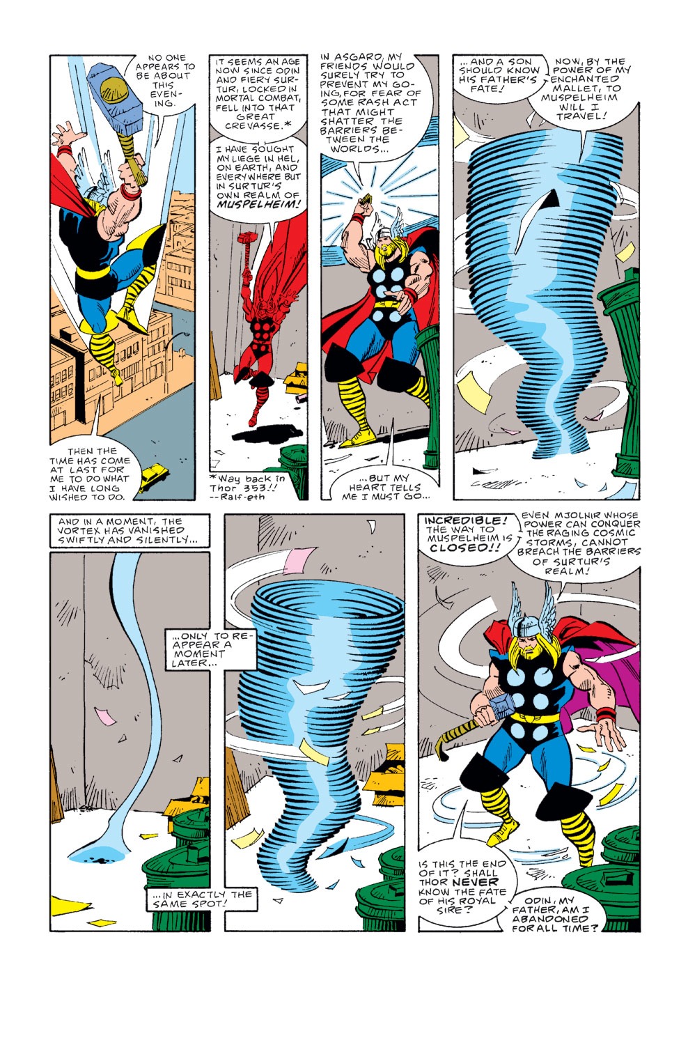 Read online Thor (1966) comic -  Issue #373 - 4