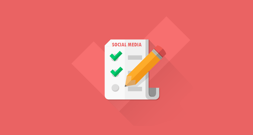 Facebook, GooglePlus, Twitter, LinkedIn, Pinterest, YouTube - #SocialMedia Checklist #infographic marketing for businesses 