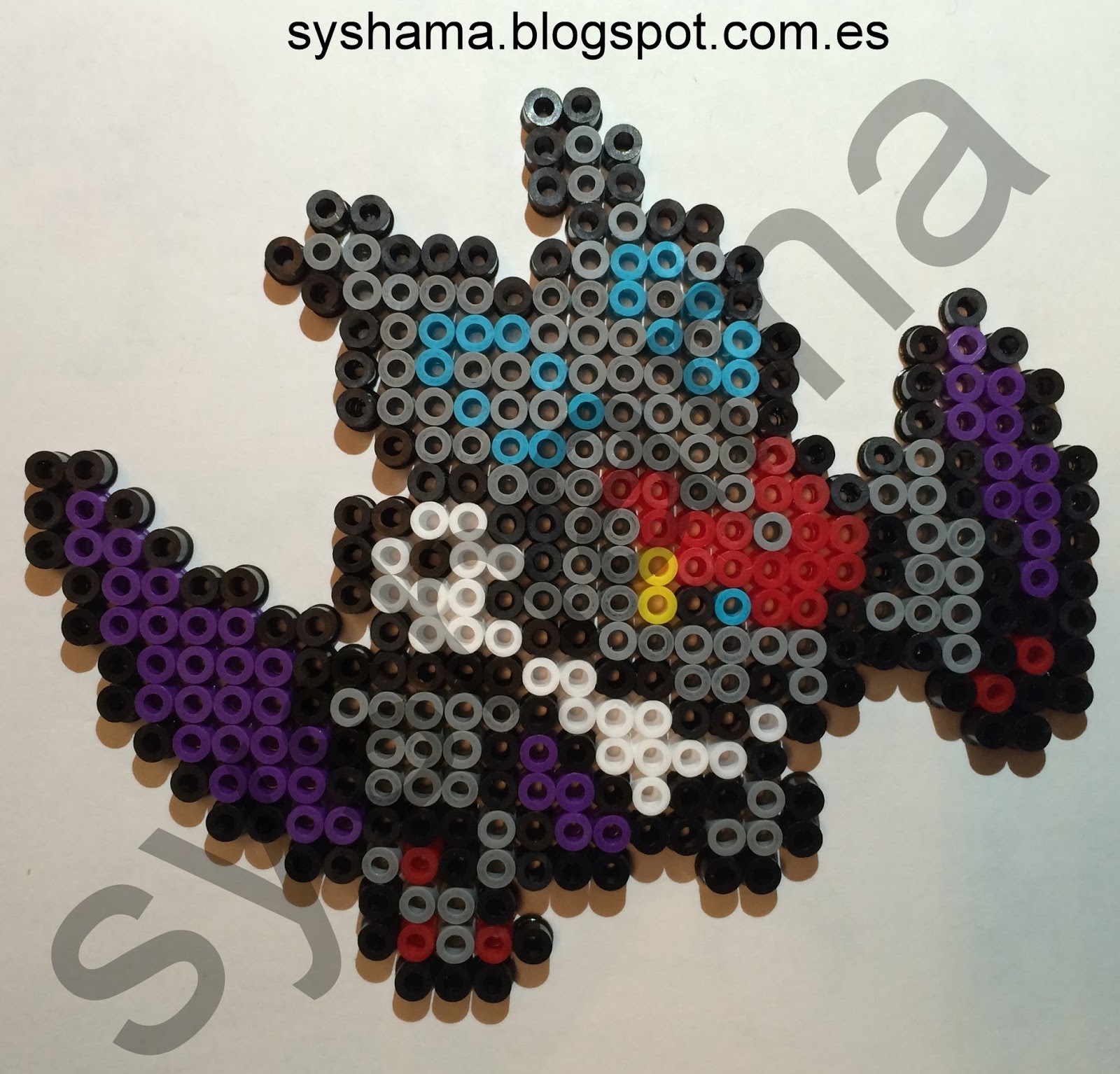 SyS Hama Beads : Noivern Pokémon