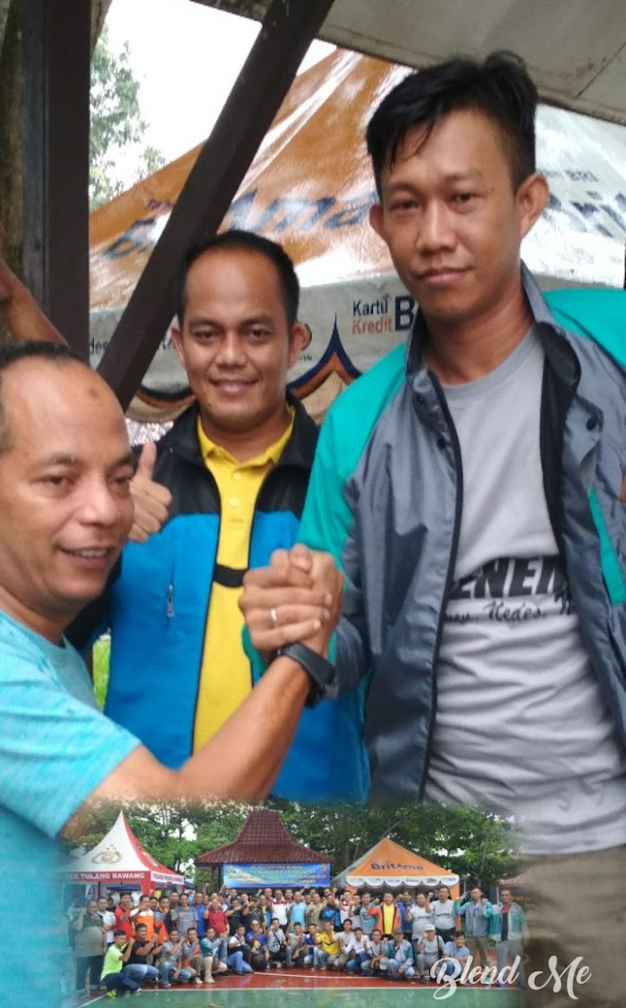 Polres Tulang Bawang Gelar Olahraga Bersama Insan Pers Dan TNI Guna Tingkatkan Sinergitas