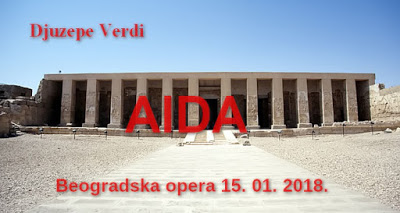 Beogradska opera, Đuzepe Verdi, Aida, Sanja Radišić, Sanja Kerkez, Janko Sinadinović, ...