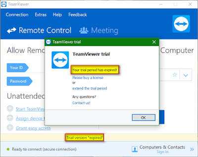 Teamviewer expired trial version how to connect to vmware using winscp