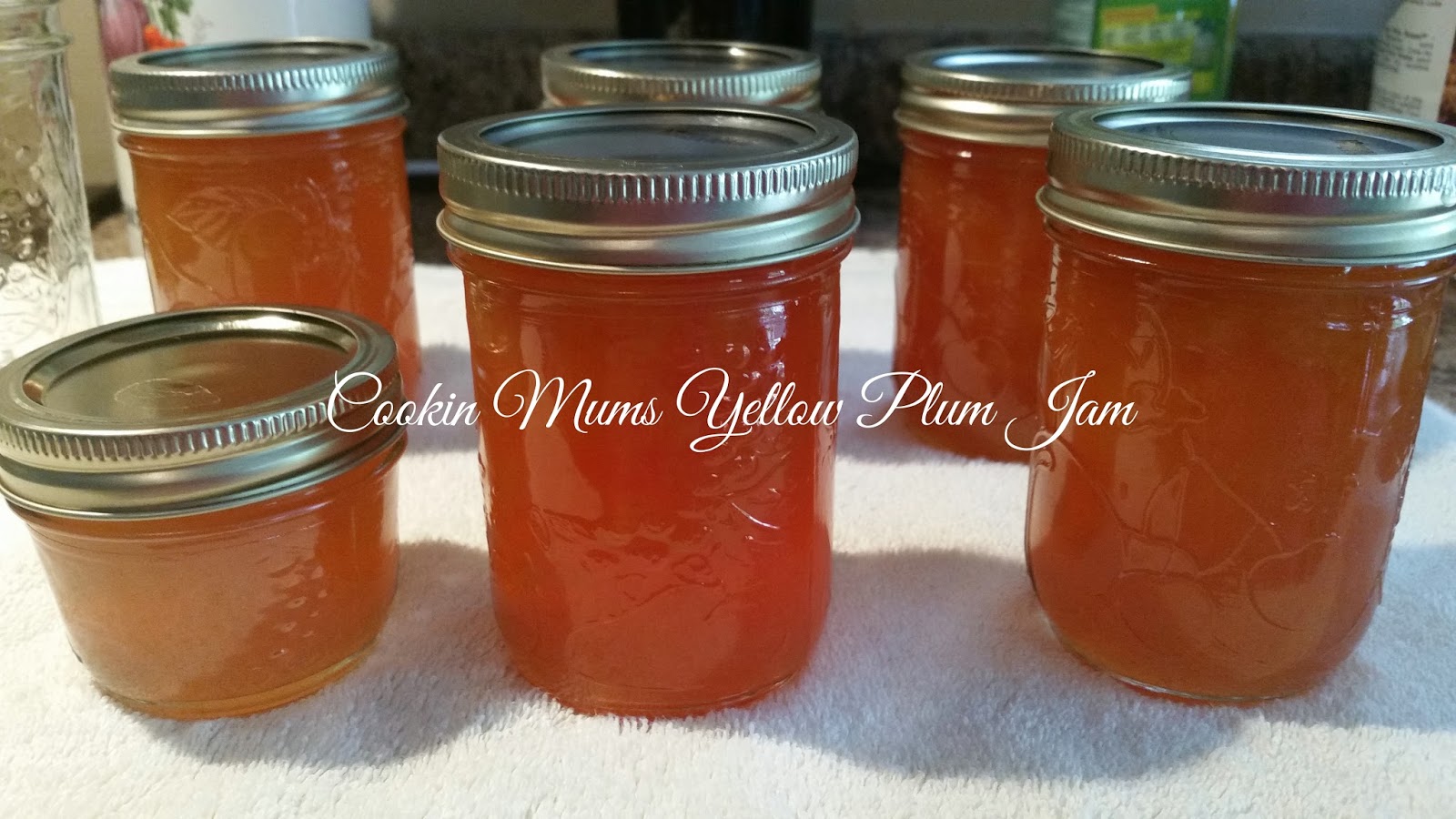 Yellow Orbs of Summer Bliss Yellow Plum Jam