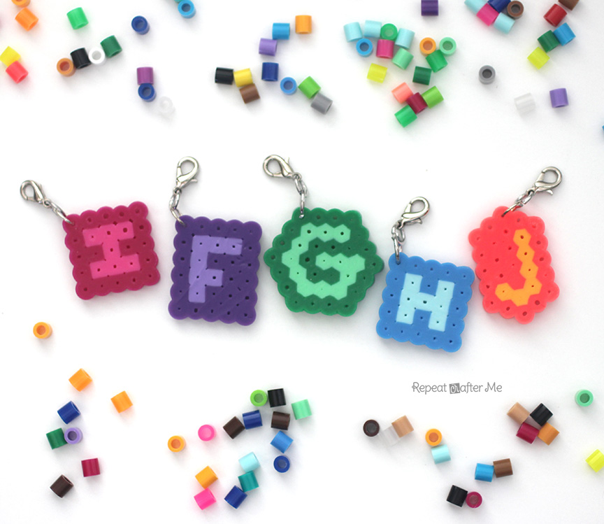 Perler Bead Stitch Markers - Repeat Crafter Me