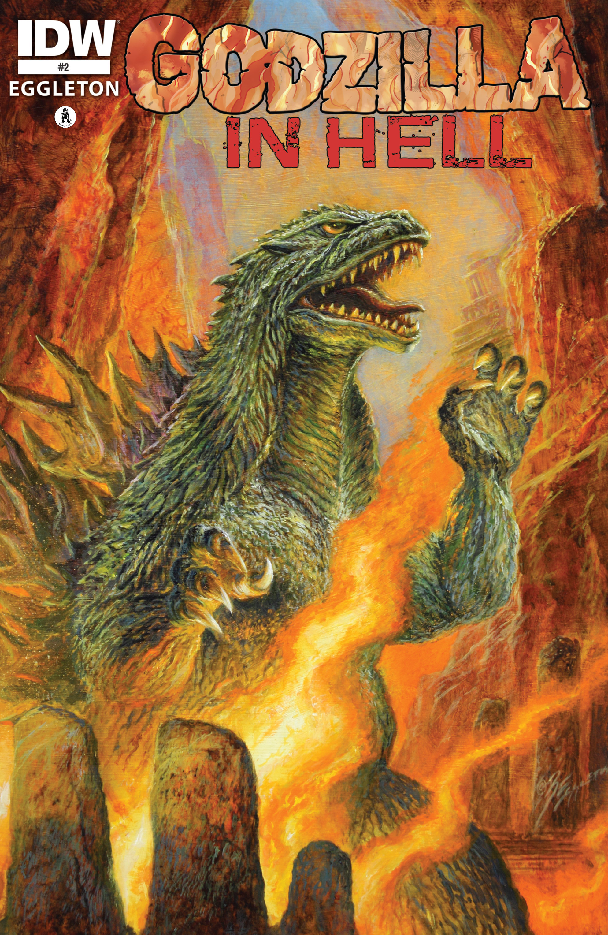Read online Godzilla in Hell (2015) comic -  Issue #2 - 1