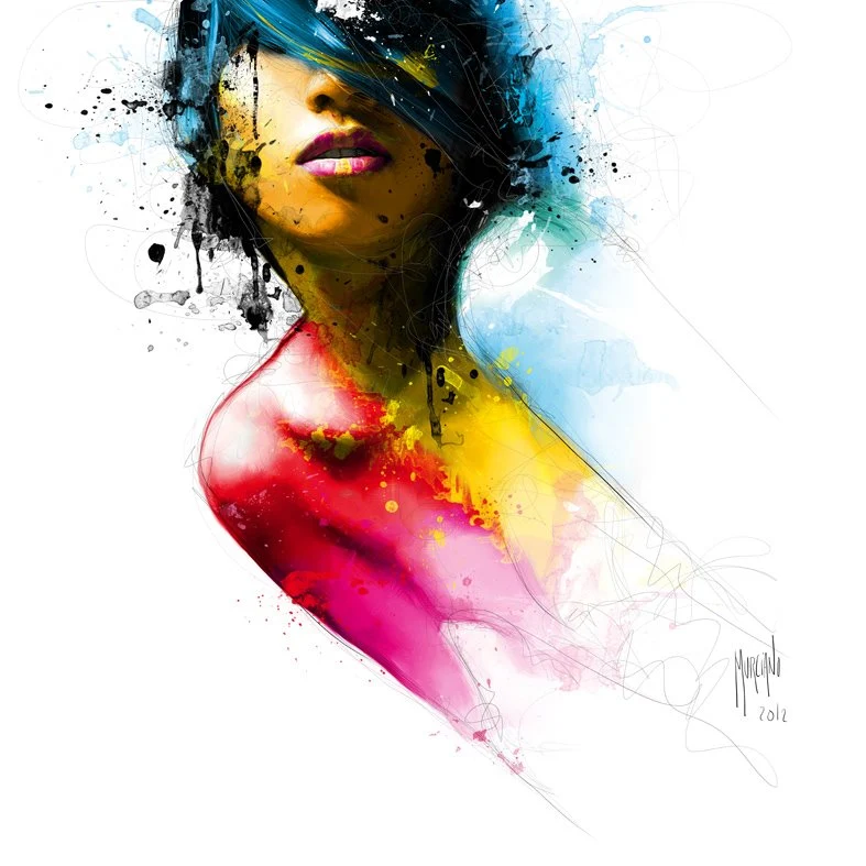 Patrice Murciano 1969 | French Figurative painter | Pop Art portrait