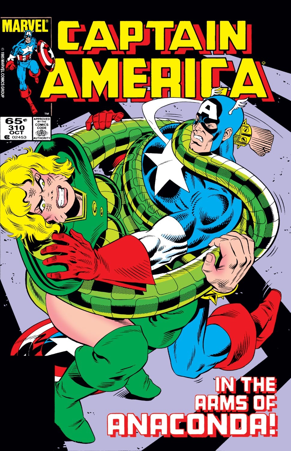 Read online Captain America (1968) comic -  Issue #310 - 1