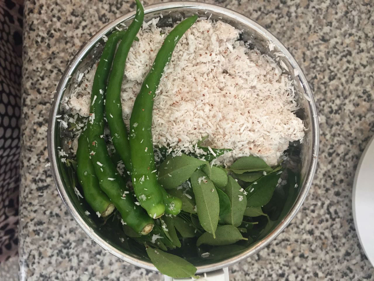 My kitchen Curry leaves rice