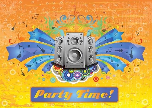 30+ Free Party Concert Music Vector Art Graphics