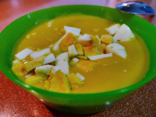 CREMA DE VERDURAS CON QUESO FRESCO / CLEMENTINAS DE LA PLANA 