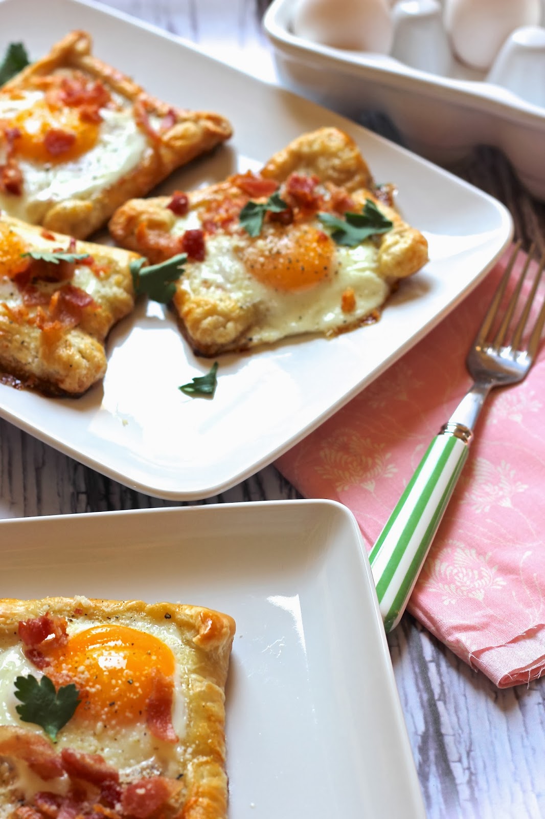 ValSoCal Bacon and Eggs Tarts with Cheese