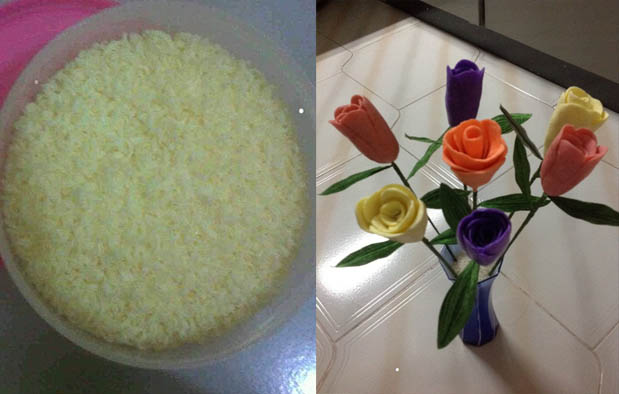 4 Cara Membuat Bunga  dari  Sabun  Mandi dengan Mudah 