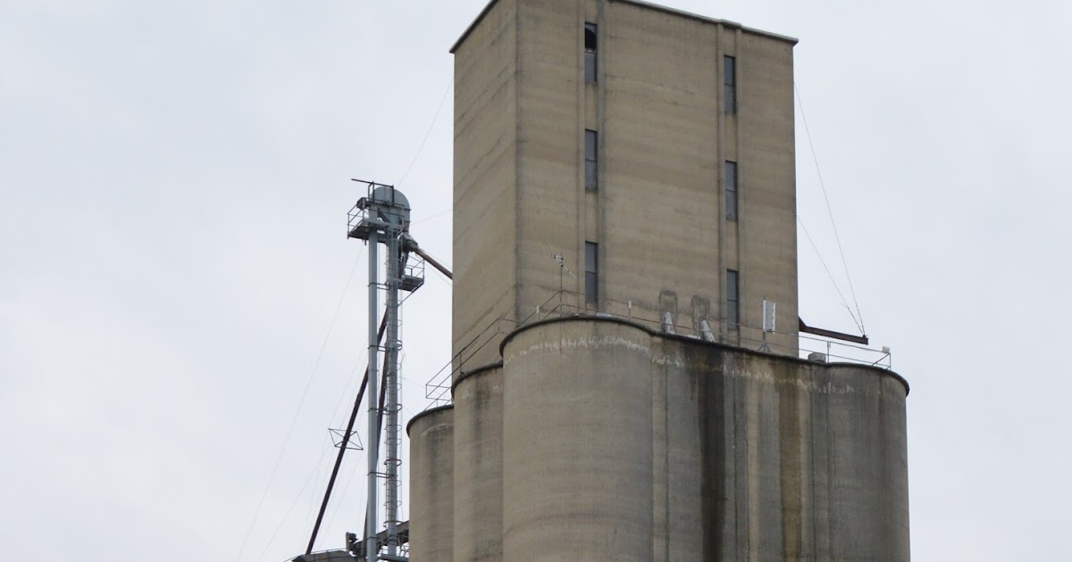 Industrial History Steel Grain Bins Emptying