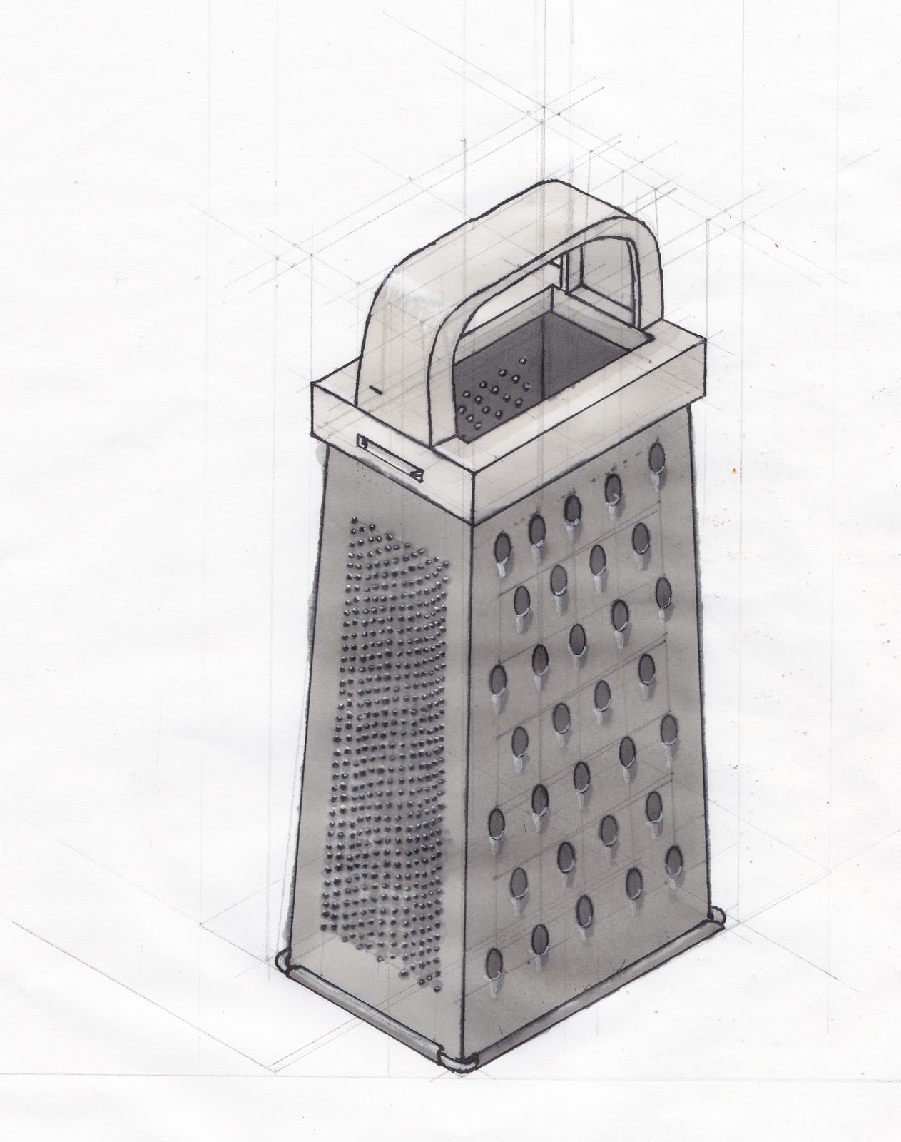 ART AND DESIGN STUDENT Cheese Grater