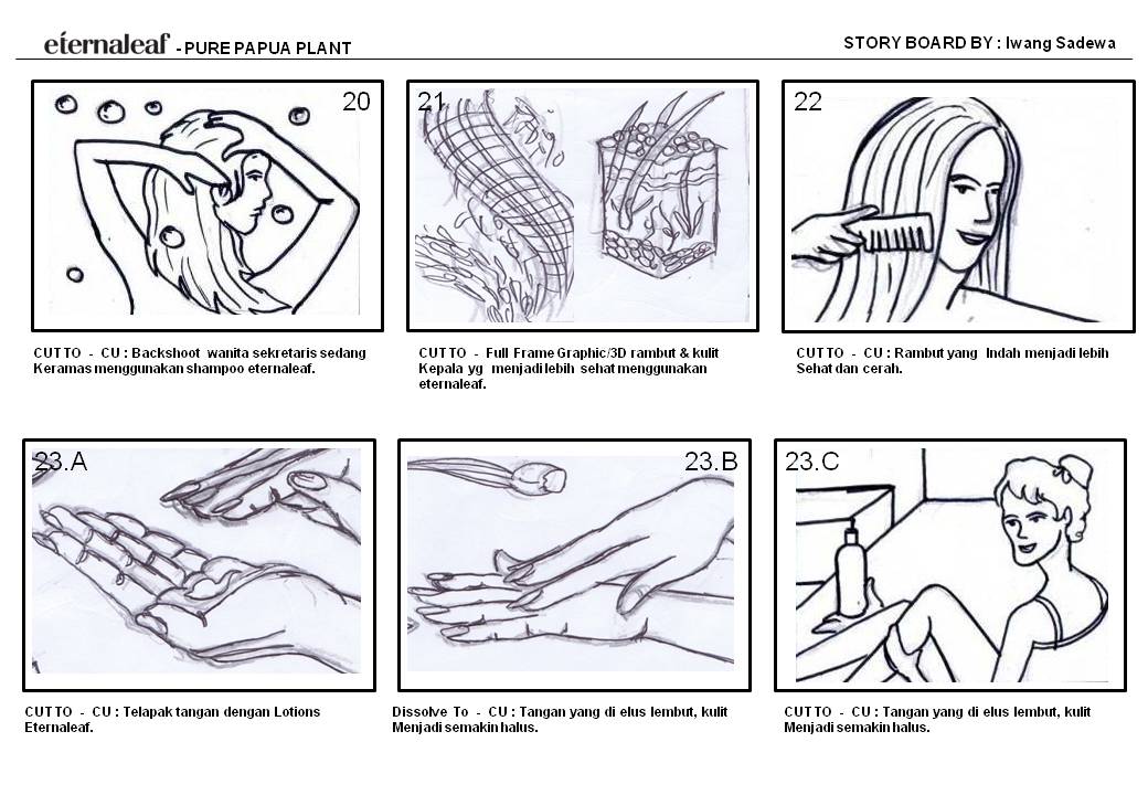 Contoh Storyboard Desain Grafis Pajero Spo