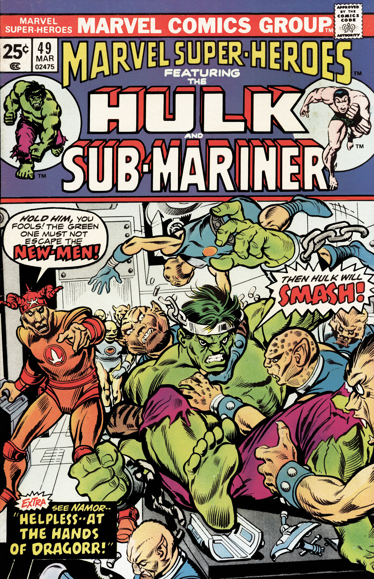 Read online Marvel Super-Heroes comic -  Issue #49 - 1