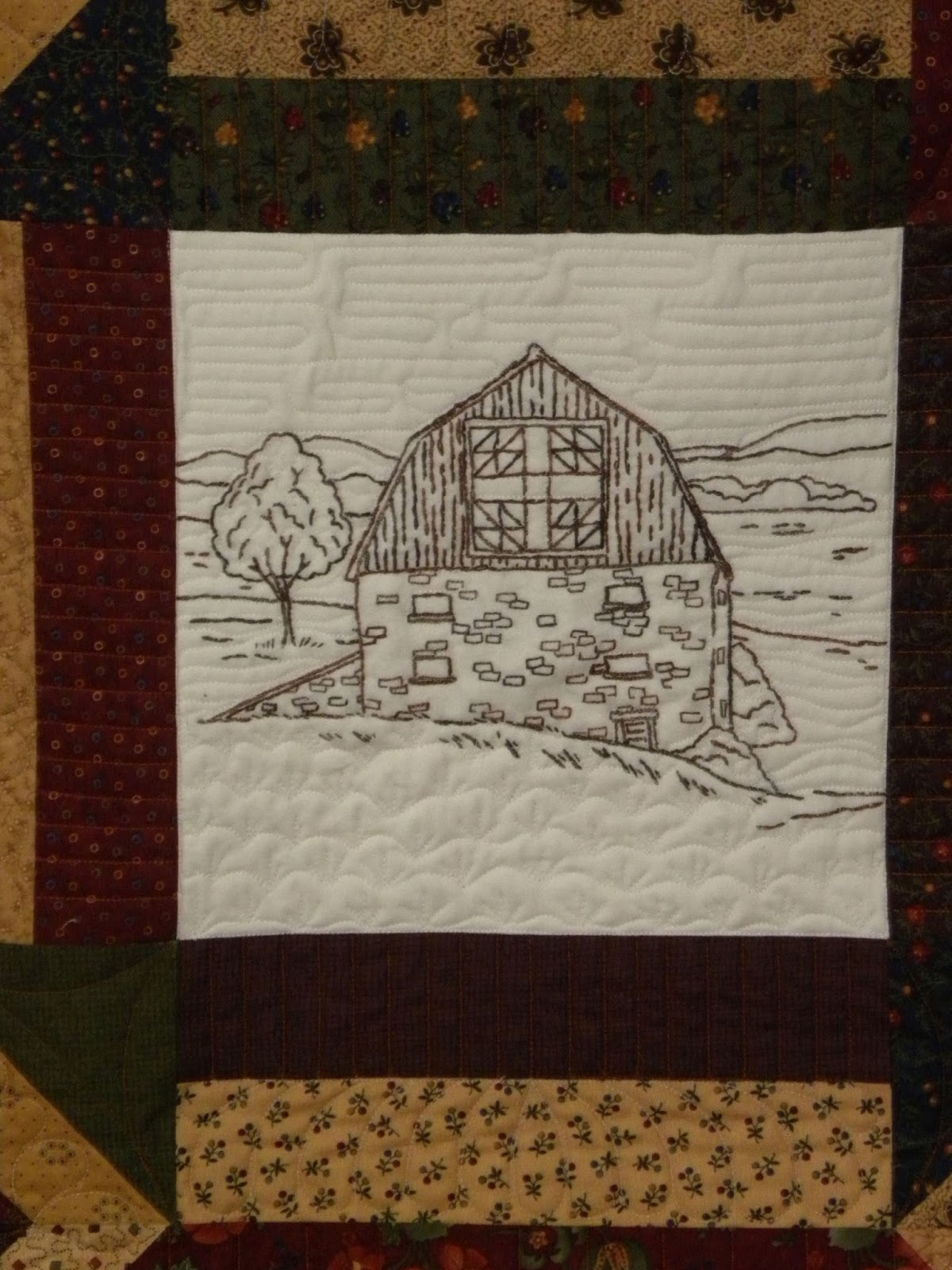 Crazy Horse Quilting Jan's Barn Quilt with Barn Quilts!