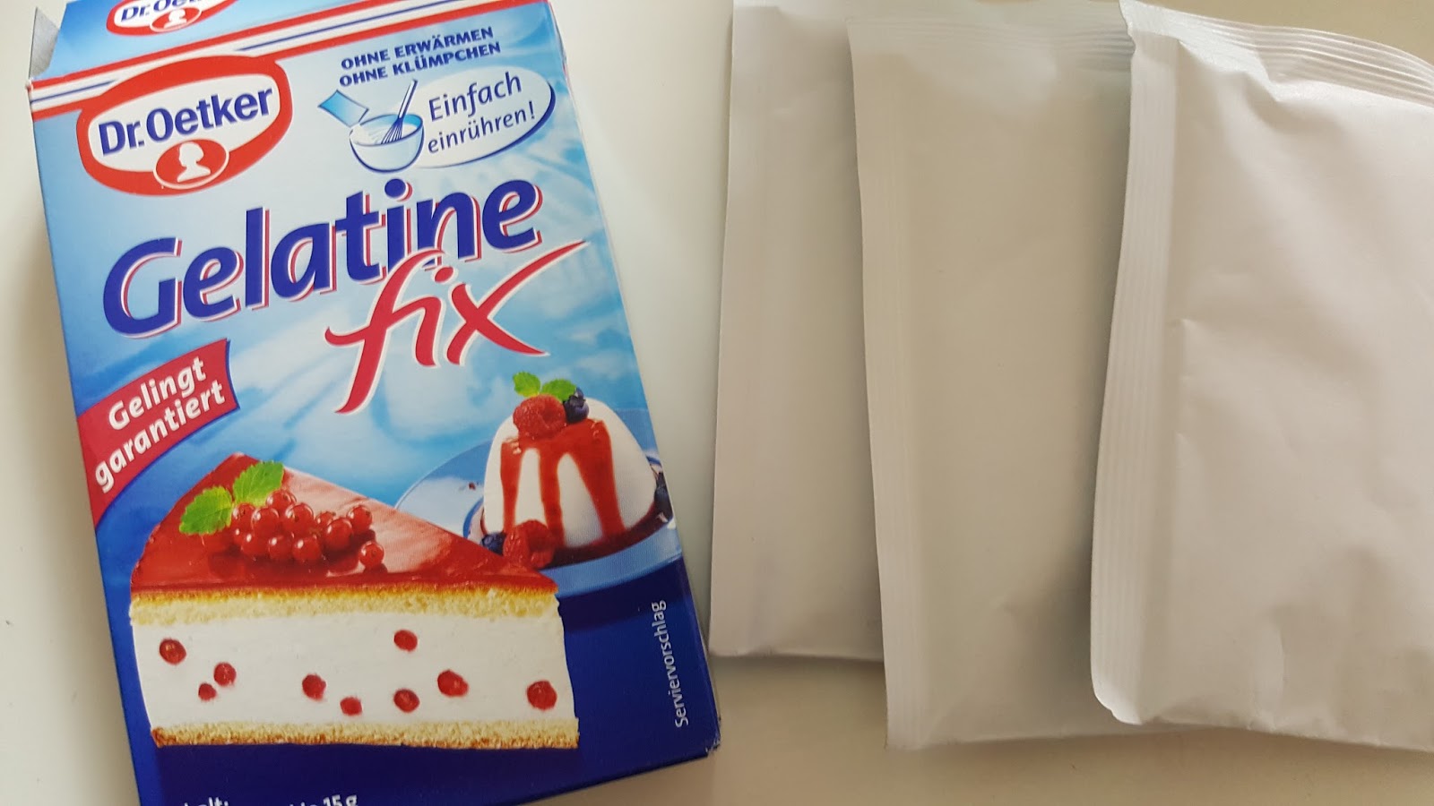 1 Beutel Gelatine Fix Wieviel Blatt Dickmann-Kuppeltorte mit Erdbeeren