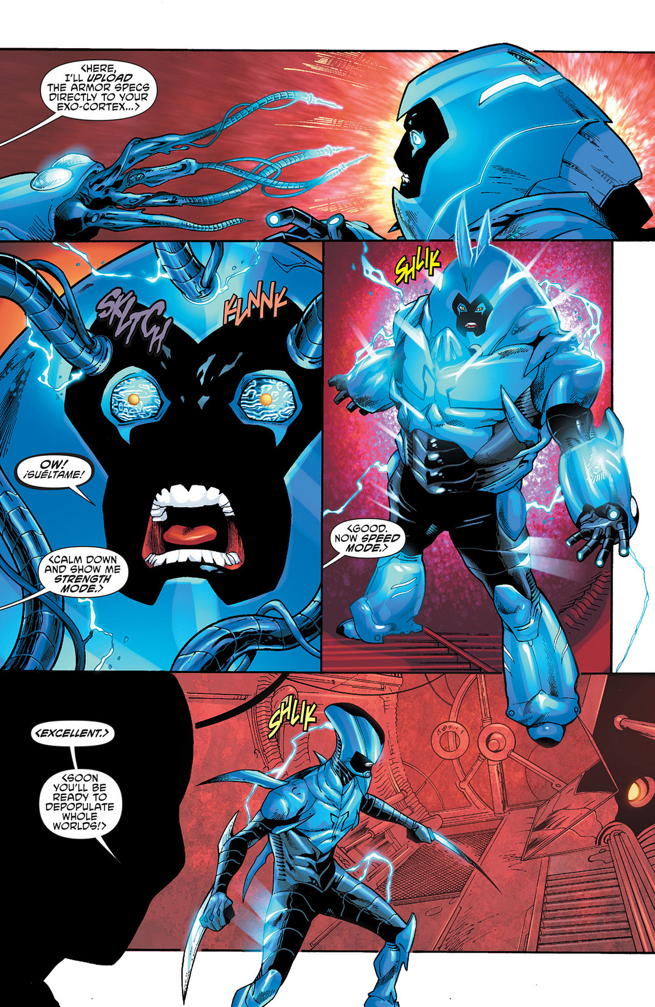 Read online Blue Beetle (2011) comic -  Issue #14 - 4