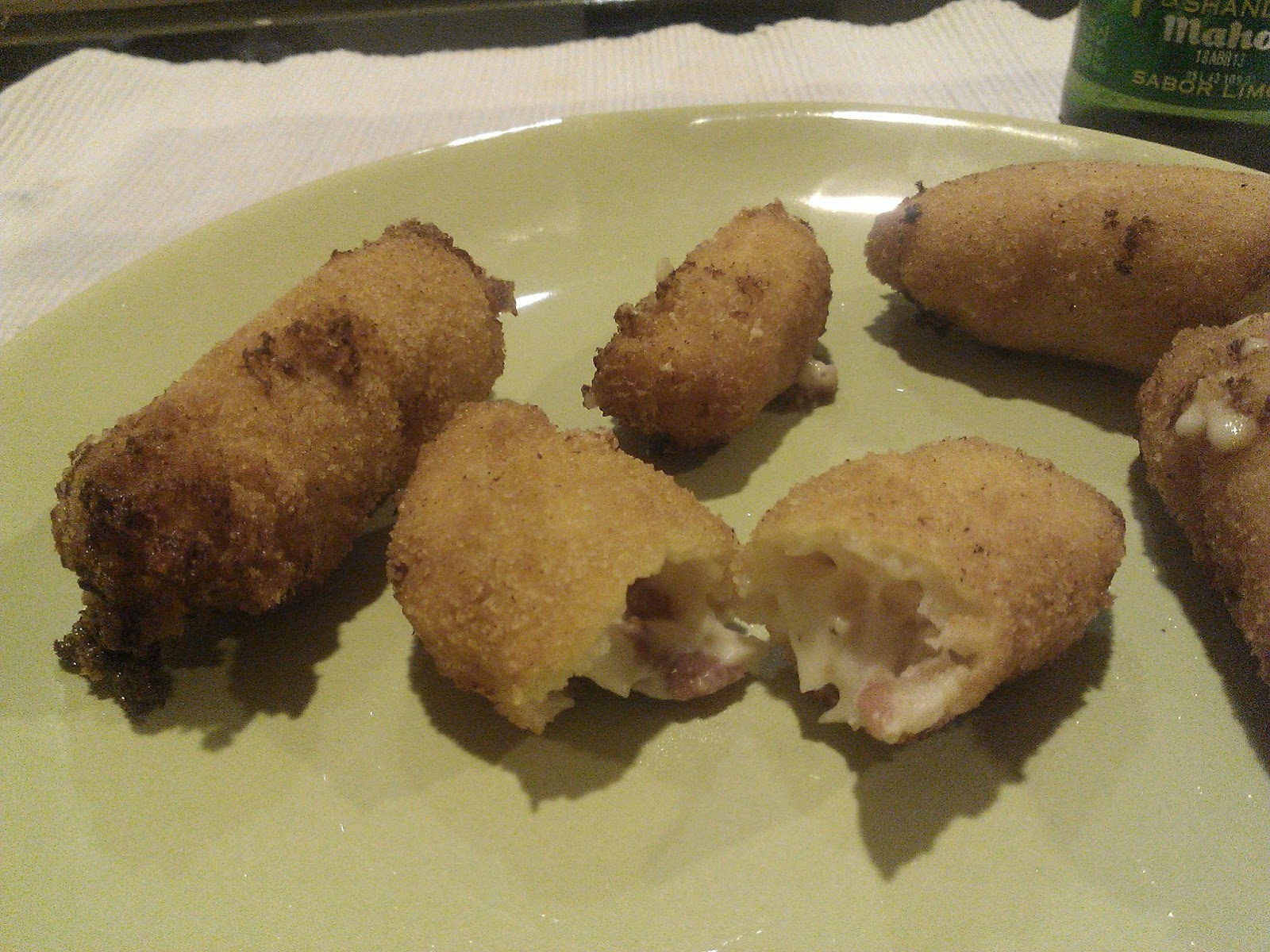 El rincón de Hono Croquetas cremosas de jamón serrano y queso Philadelphia