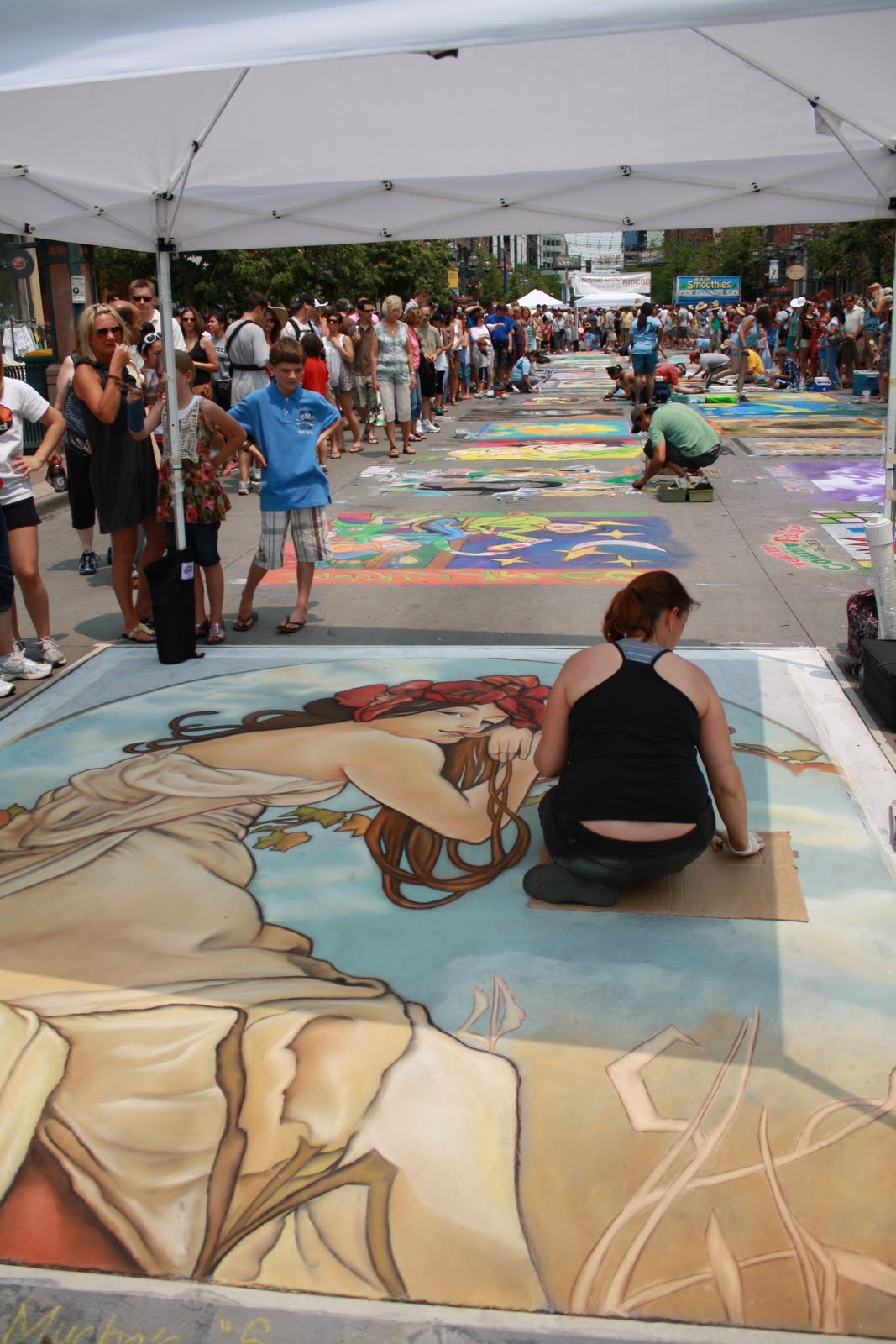 Denver Sidewalk Chalk Arts Festival