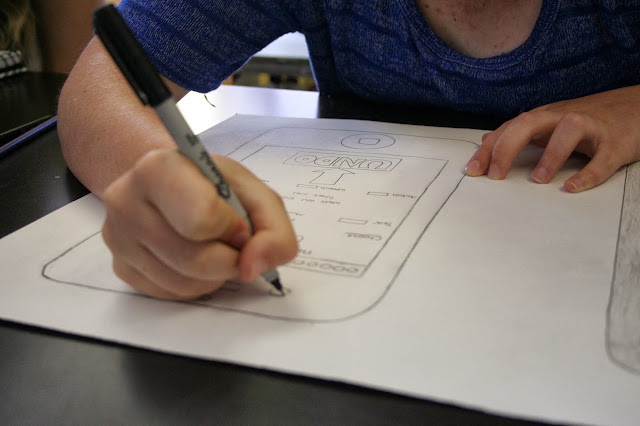 Grauer Art: Invention drawings, 8th Grade Art