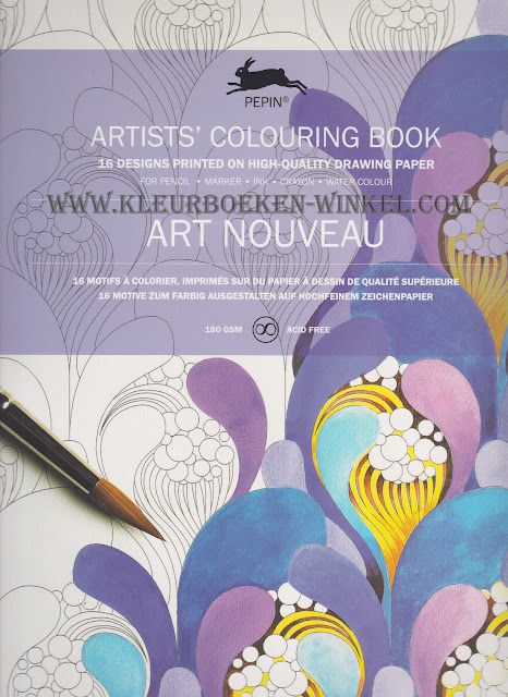 AK 05 art nouveau pepin kleurboeken