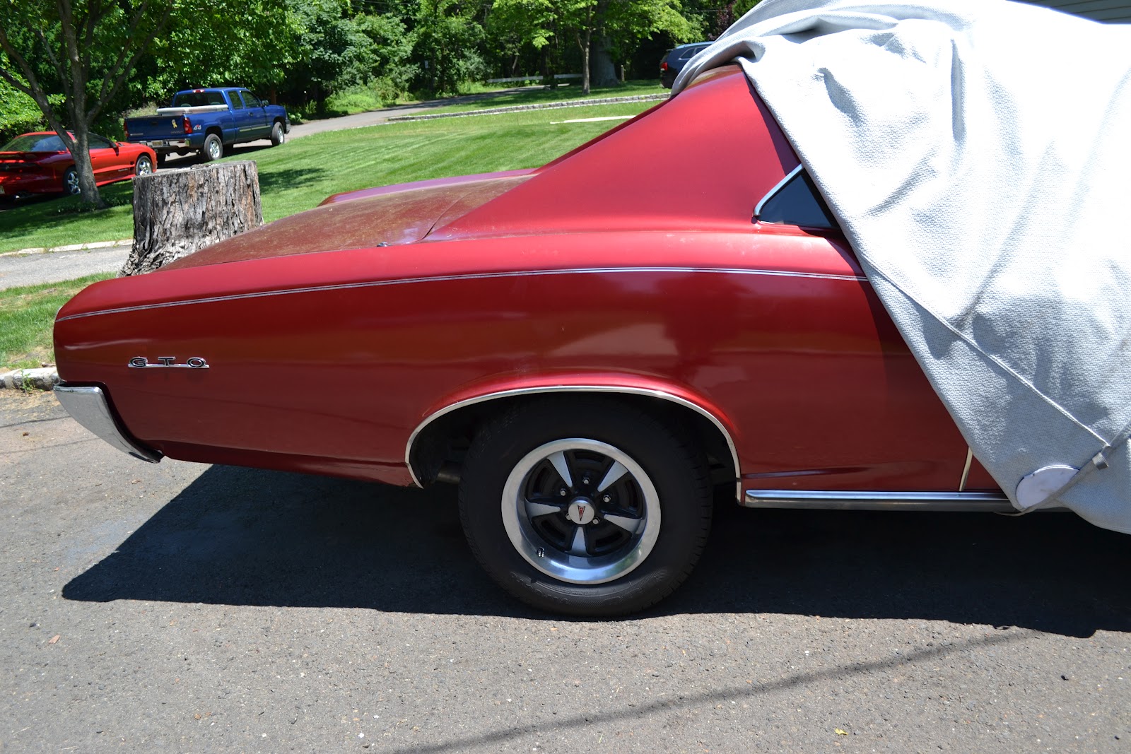 Steve's 1966 GTO Restoration Rear Suspension Upgrade