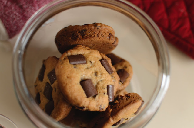 salted caramel chocolate chip cookies