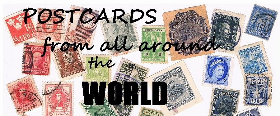 postcards from all around the world