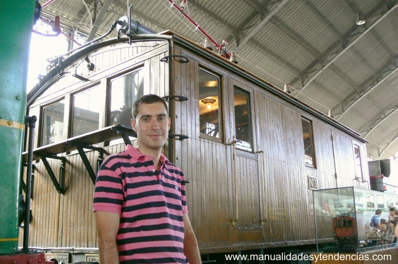 trenes del Museo del ferrocarril