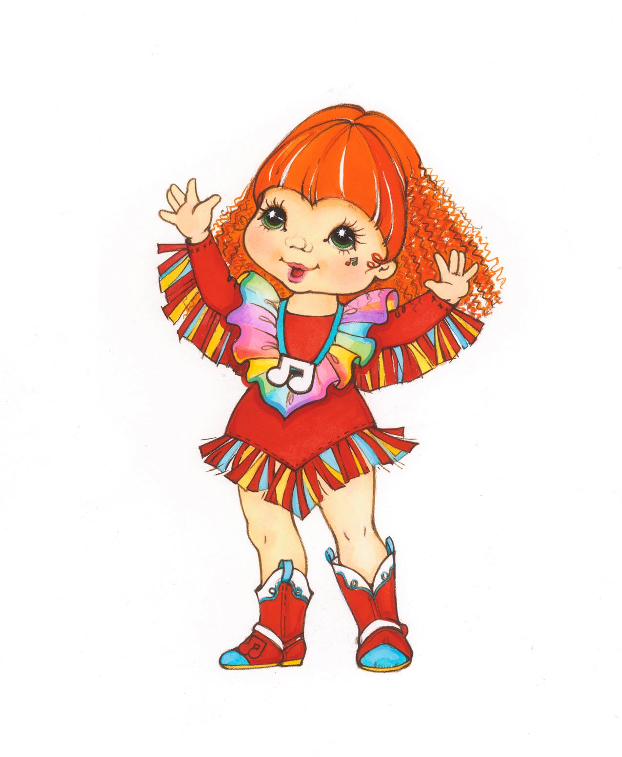 Spanengrish Ramblings Rainbow Brite Early Designs