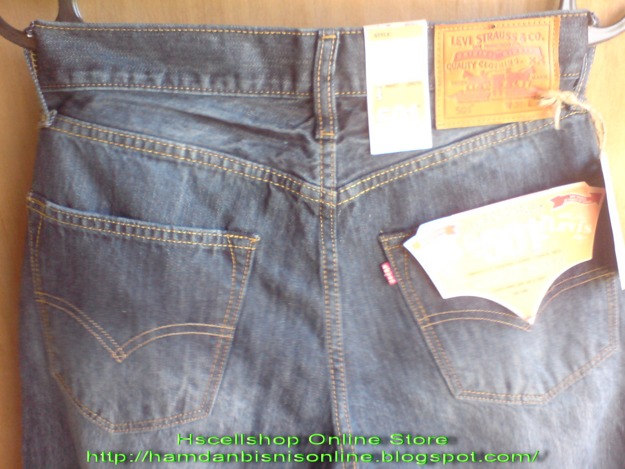 Celana Jeans Levis 501 USA Original Import Code CL001 