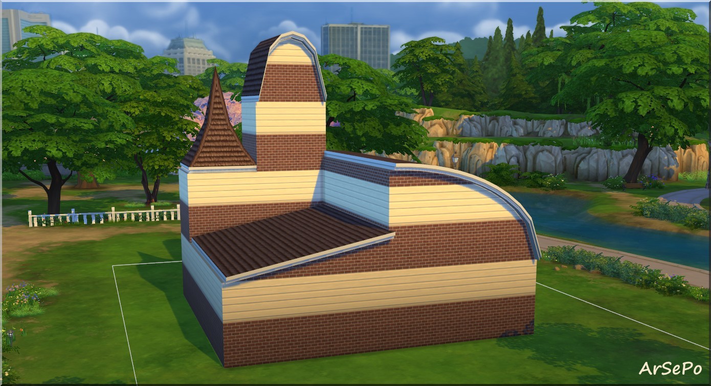 Jak udělat střechu v The Sims 4?