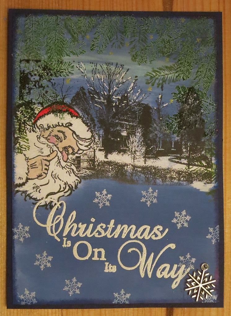 Schaerfchens Kreative Welt: Weihnachten mit "Santa Claus"