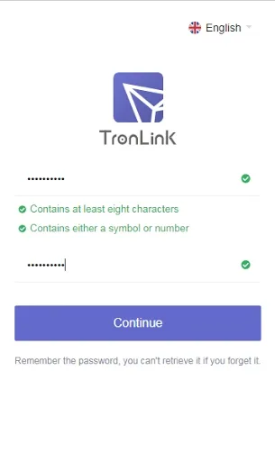 Регистрация в TronDrip 2